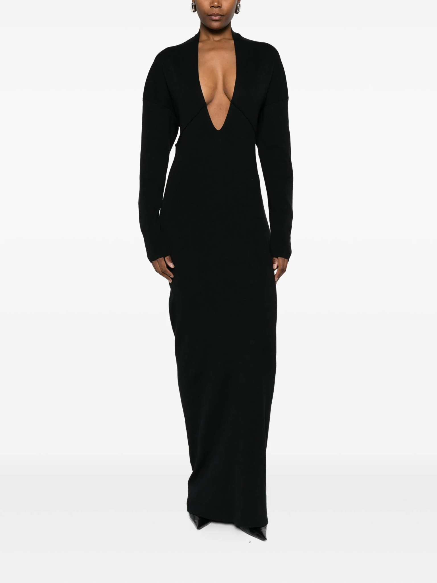 [Entire Studios] Long sleeve dress FW25 ESWW2510059BL