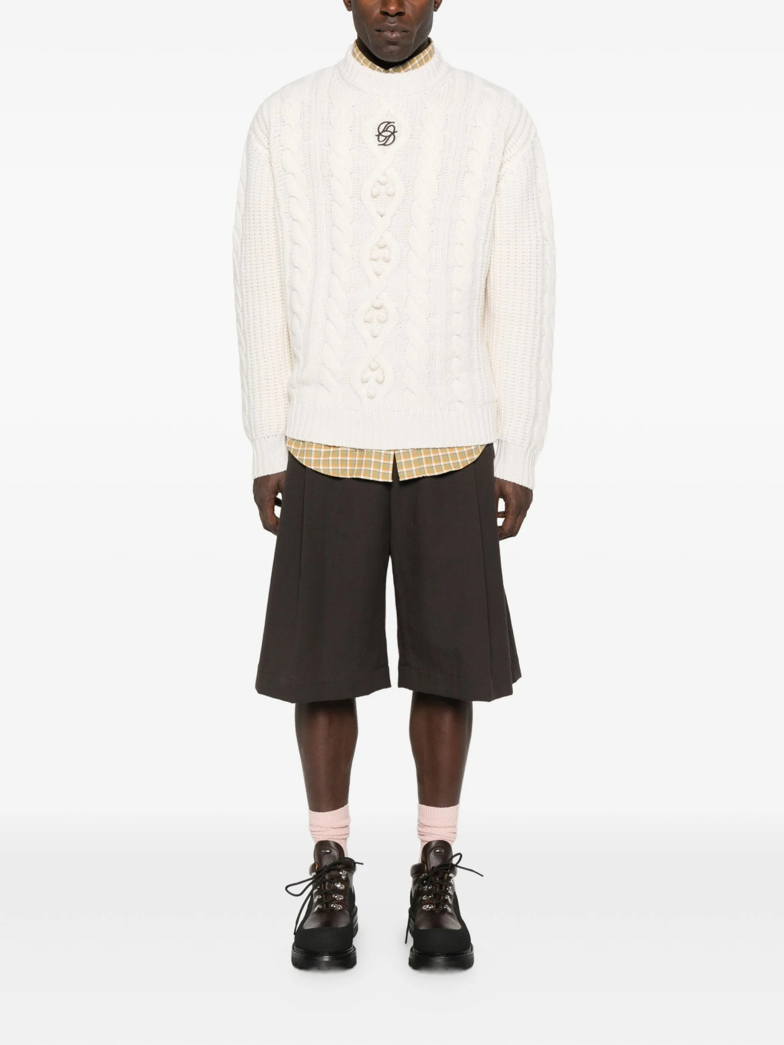 [DROLE DE MONSIEUR] Knitwear FW25 IPO183WO018OW