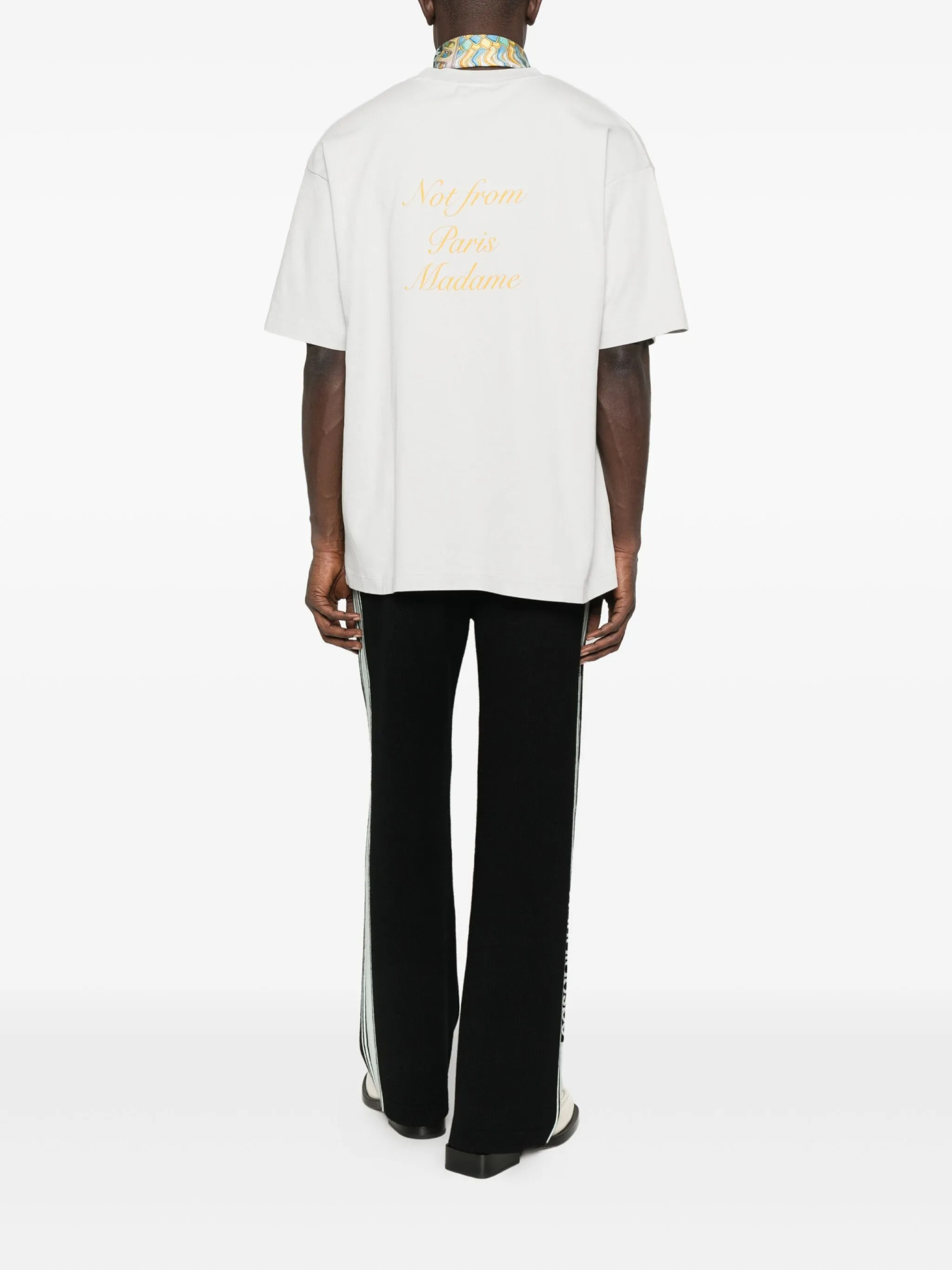 [DROLE DE MONSIEUR] T-shirts Short Sleeve FW25 ITS209CO002LGR