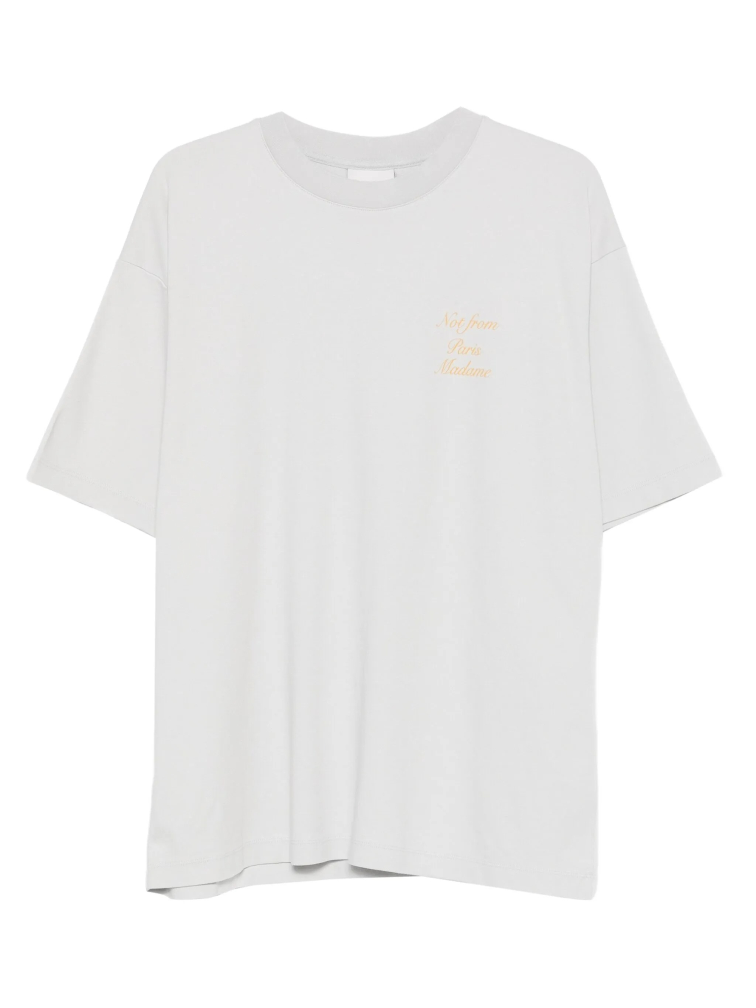 [DROLE DE MONSIEUR] T-shirts Short Sleeve FW25 ITS209CO002LGR