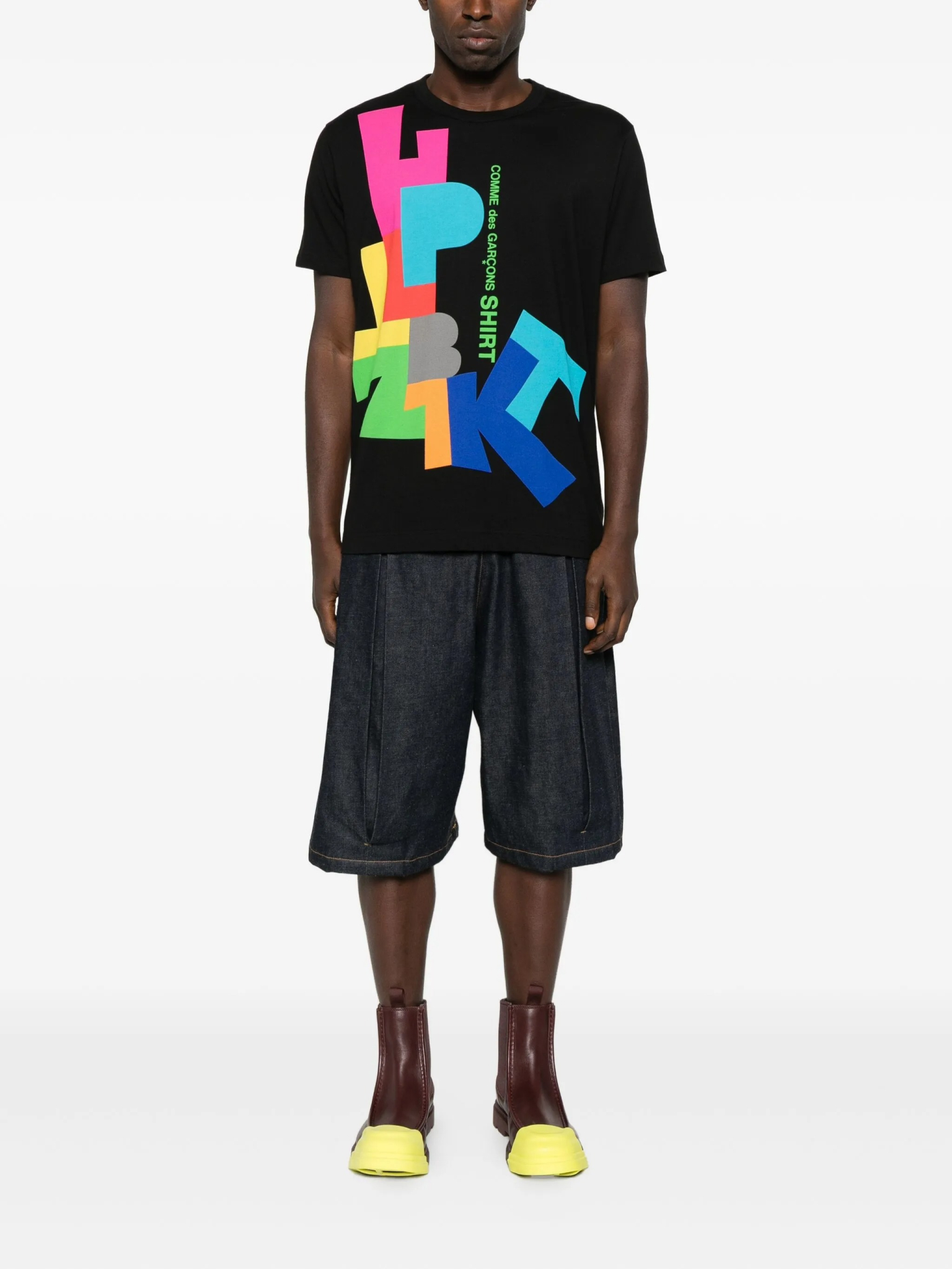 [COMME DES GARCONS SHIRT] T-shirts Short Sleeve FW25 FPT002W25