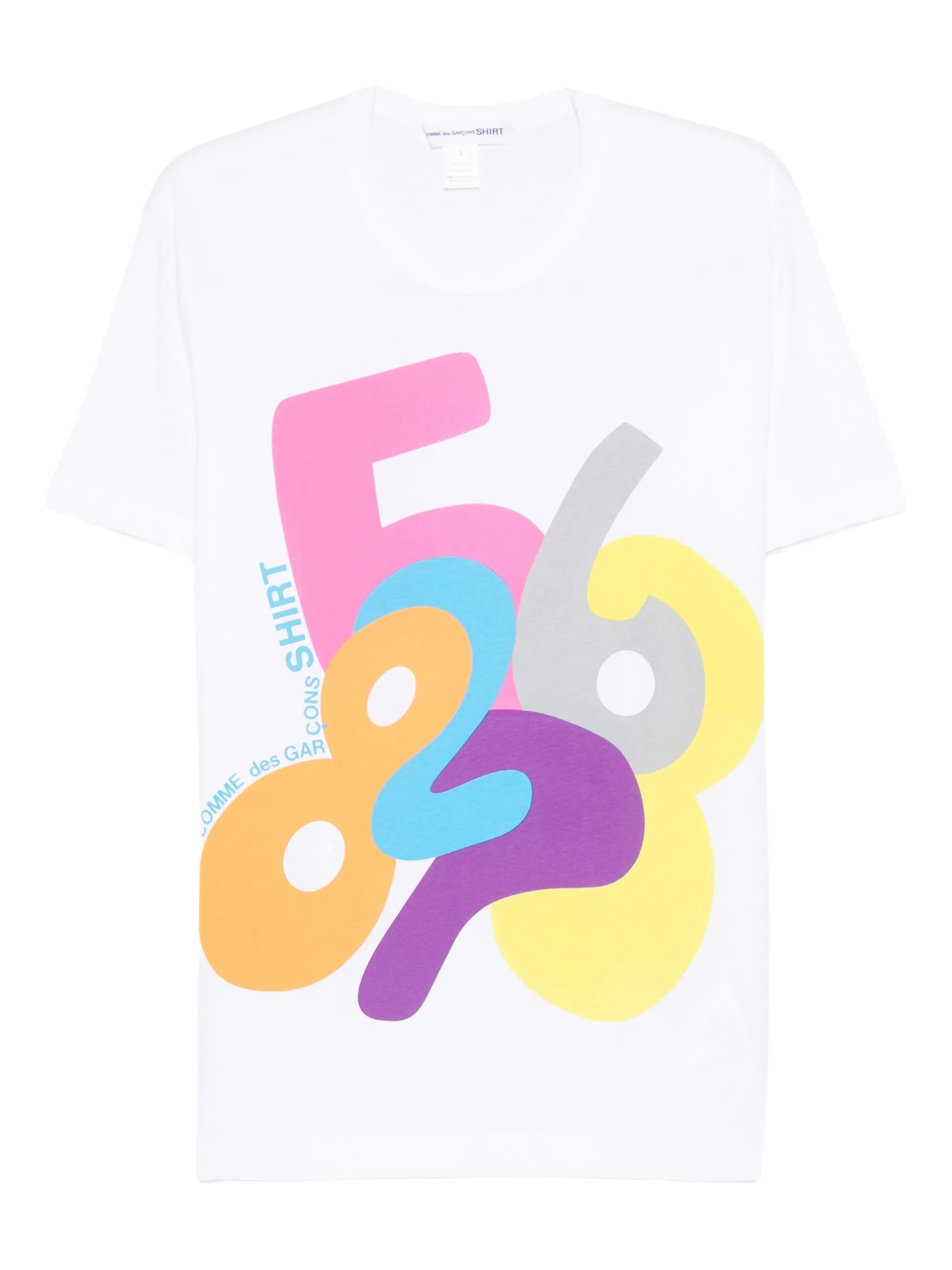 [COMME DES GARCONS SHIRT] T-shirts Short Sleeve FW25 FPT001W25