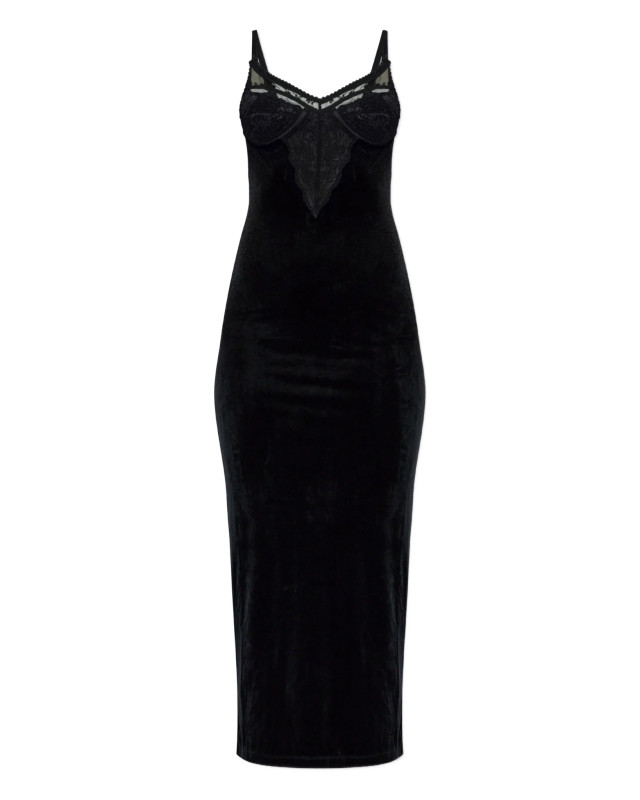 [Self-portrait] Sleeveless dress FW25 SC25003MAB