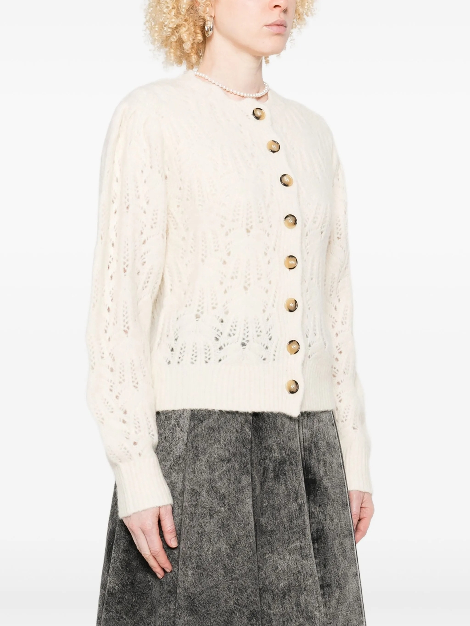 [Marant Etoile] Cardigan FW25 CA0114FAC3L08E