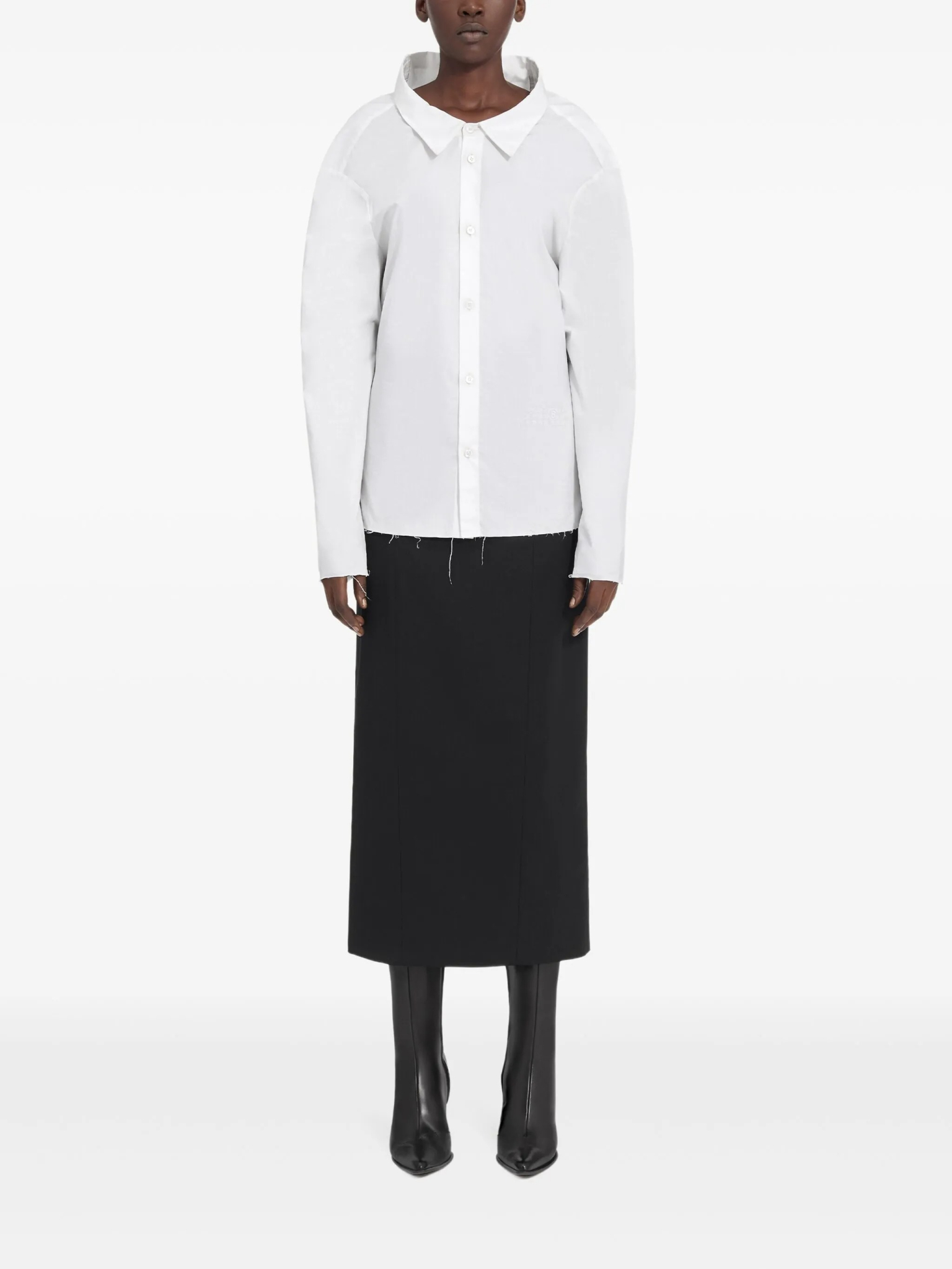 [MM6 Maison Margiela] Shirts Long Sleeve FW25 S62DT0049M35256