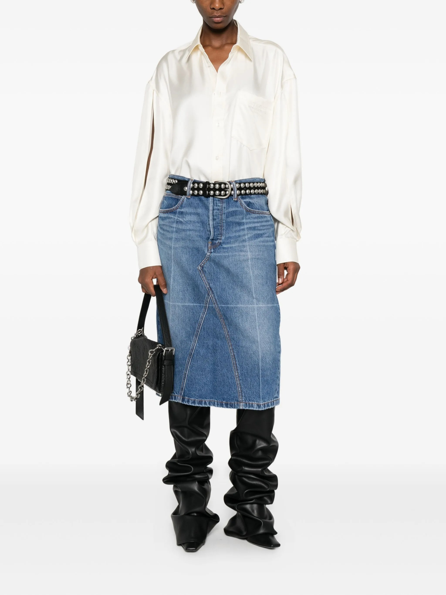 [ALEXANDER WANG] Midi skirt FW25 4DC4255849