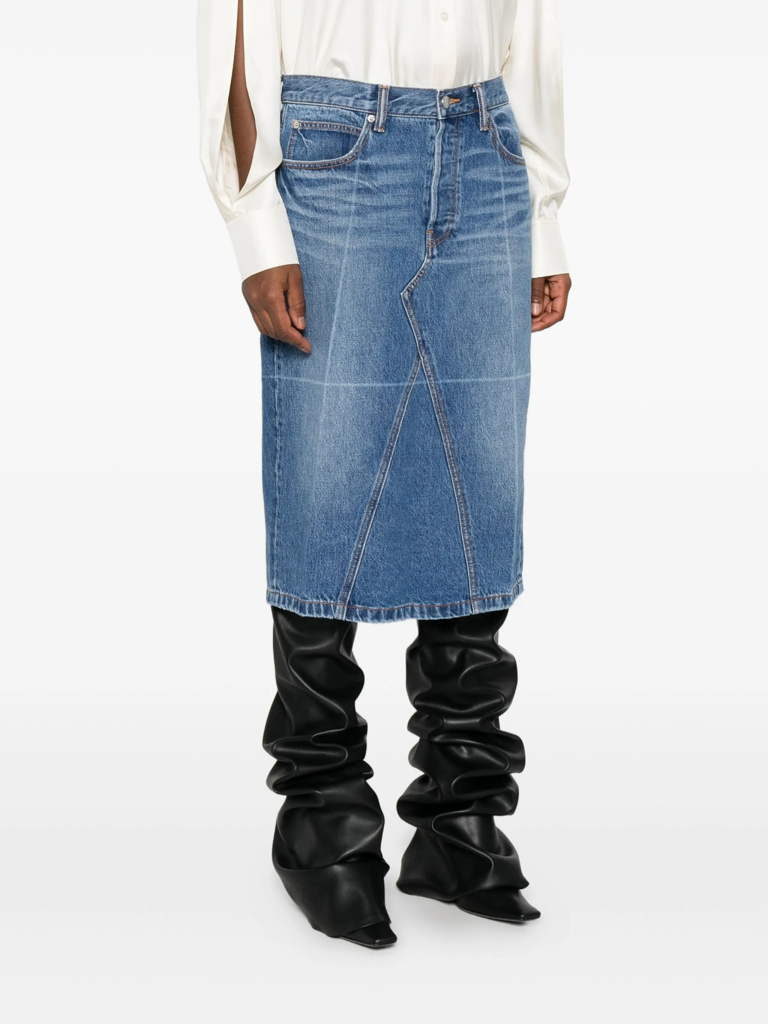 [ALEXANDER WANG] Midi skirt FW25 4DC4255849