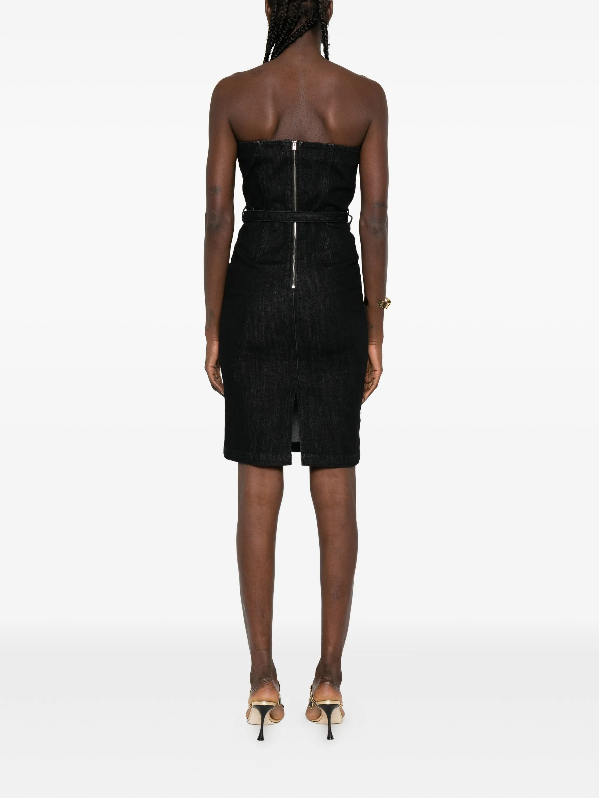 [Self-portrait] Sleeveless dress FW25 AW25821MB