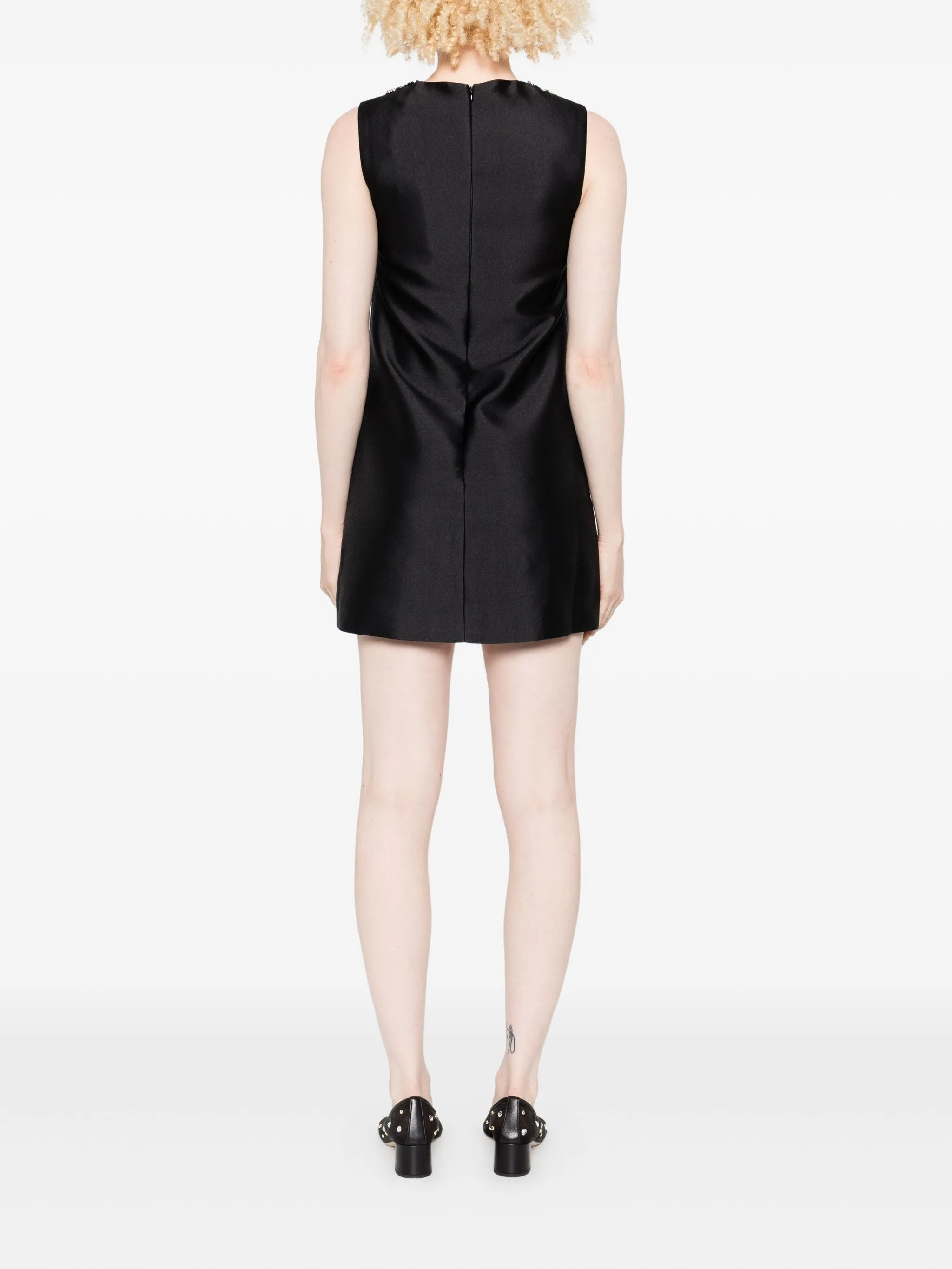 [Self-portrait] Sleeveless dress FW25 AW25061SB