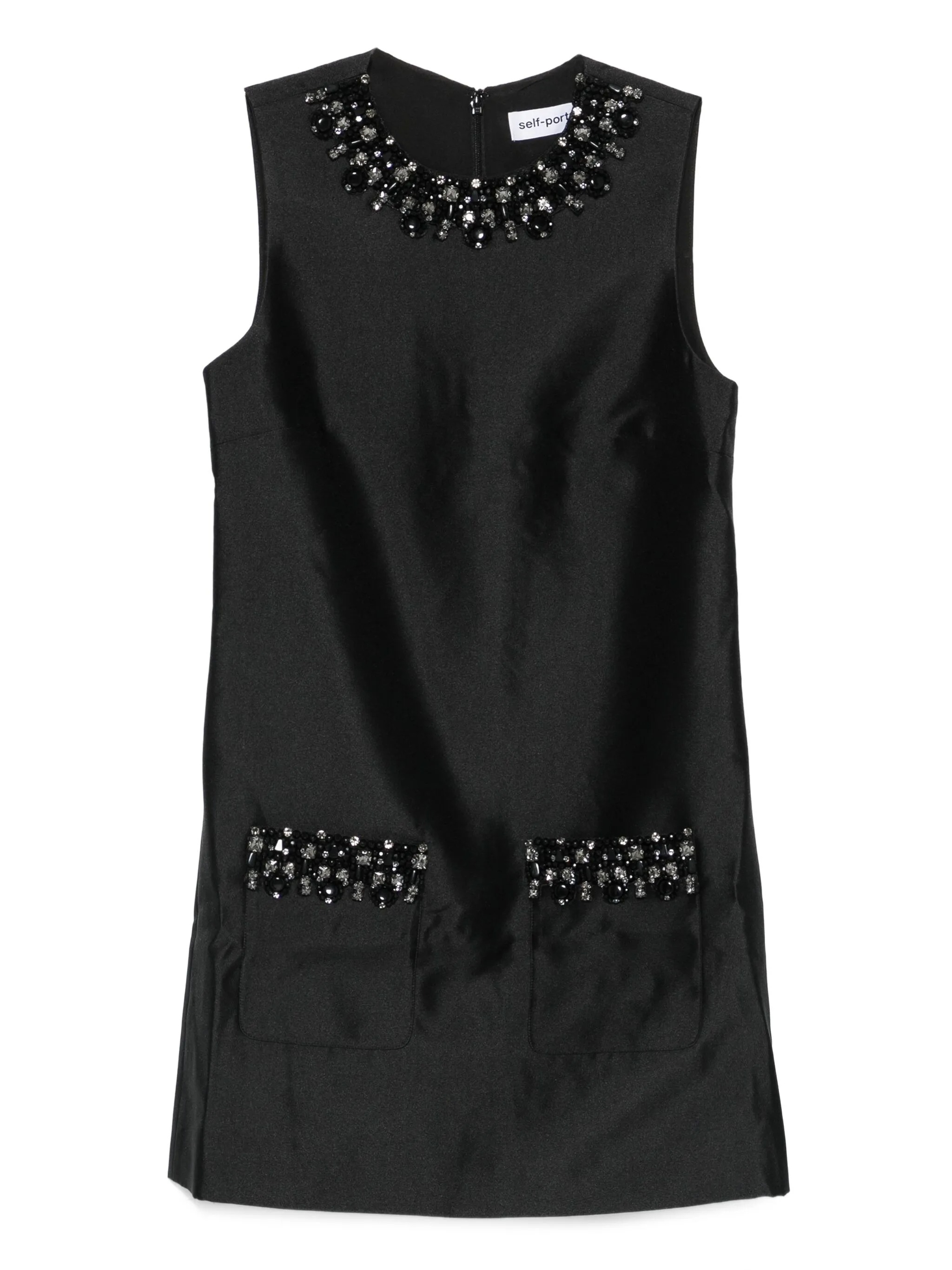 [Self-portrait] Sleeveless dress FW25 AW25061SB