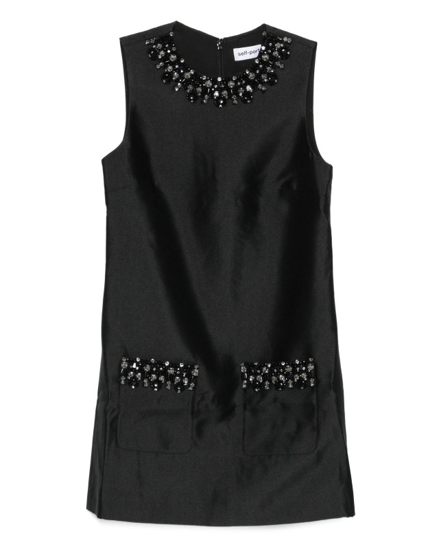 [Self-portrait] Sleeveless dress FW25 AW25061SB