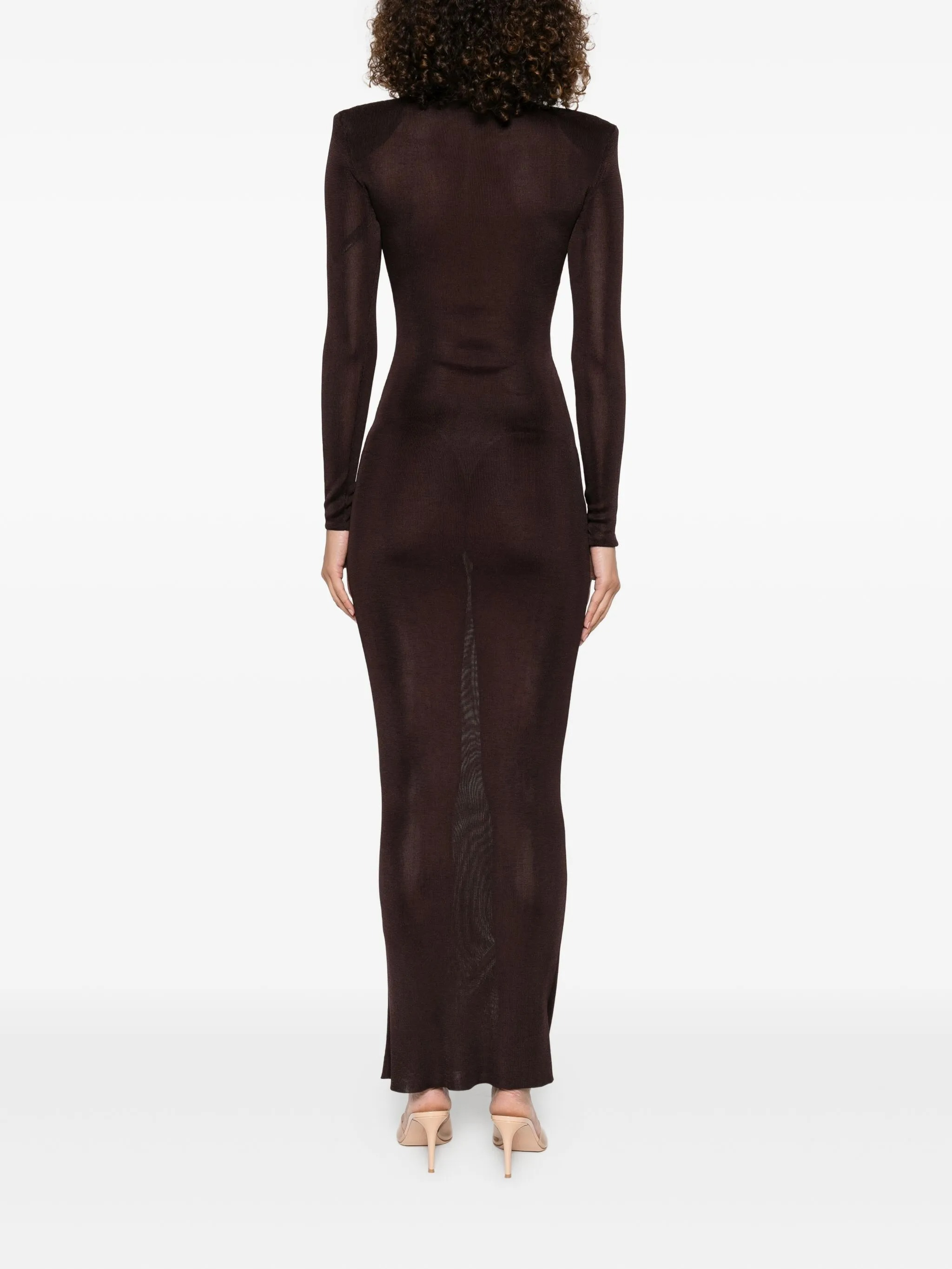 [Self-portrait] Long sleeve dress FW25 SS25945XBR
