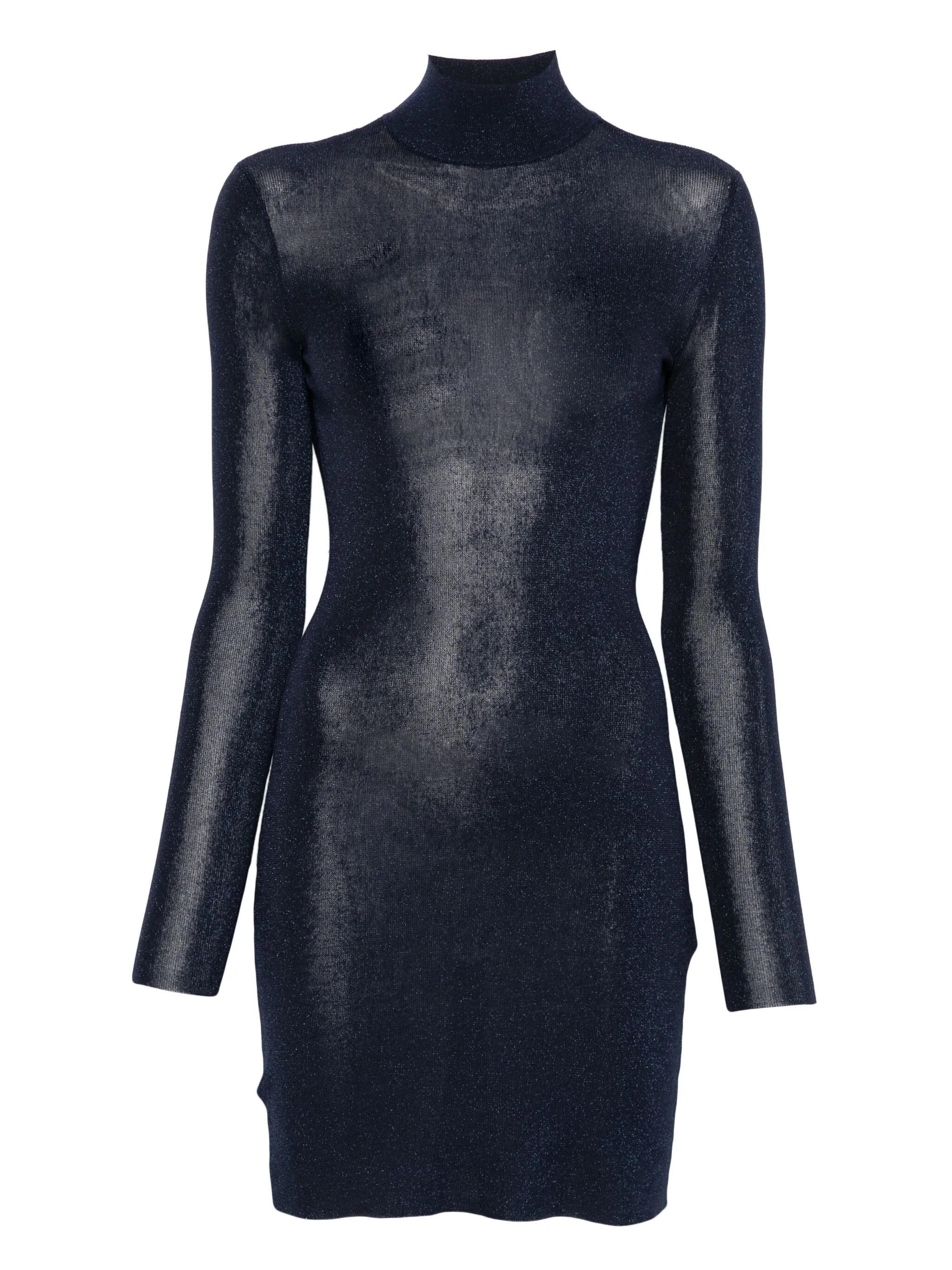 [Self-portrait] Long sleeve dress FW25 PF25087SBL