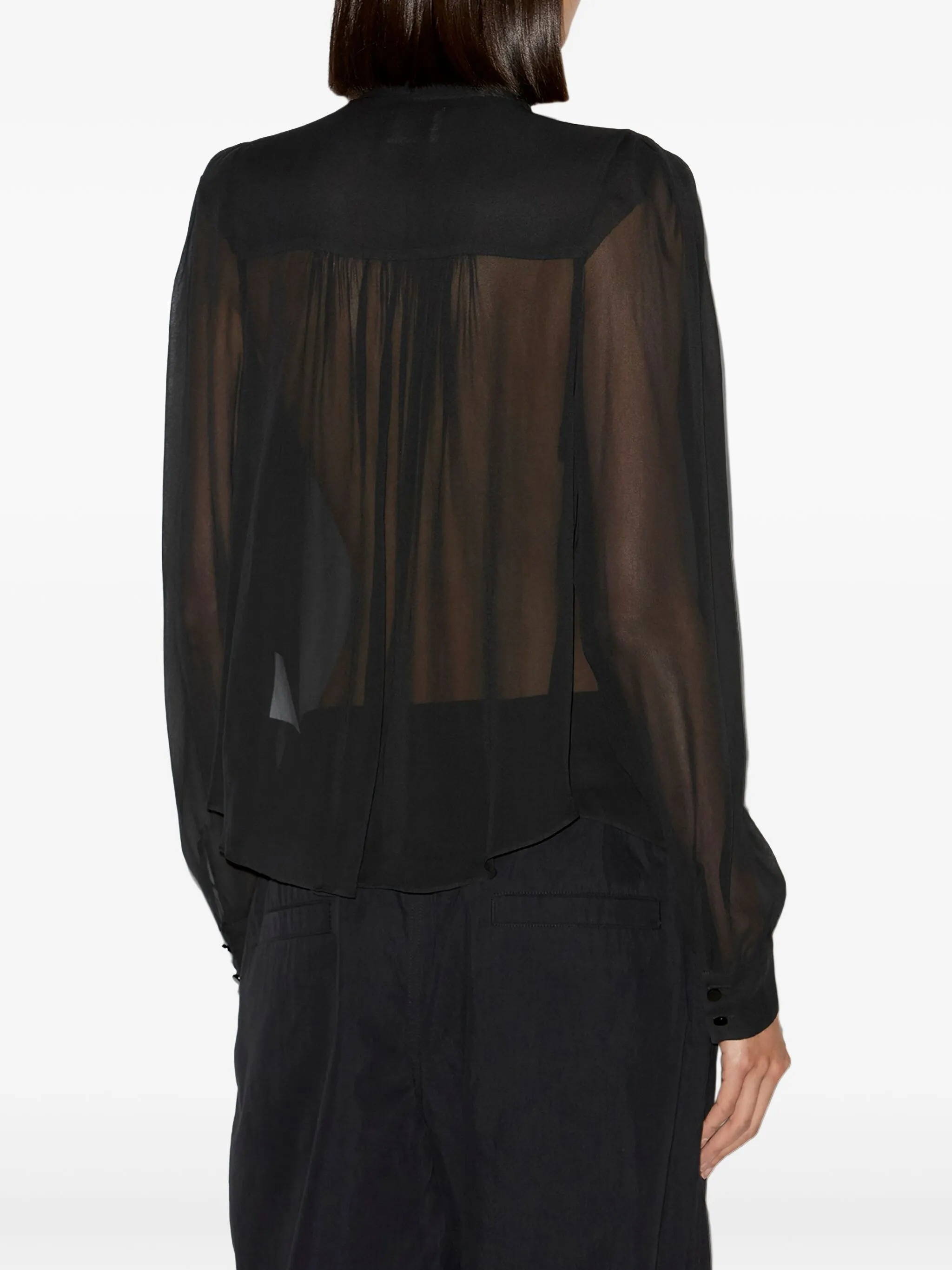 [Marant Etoile] Shirts Long Sleeve FW25 HT0189FAC3J01E