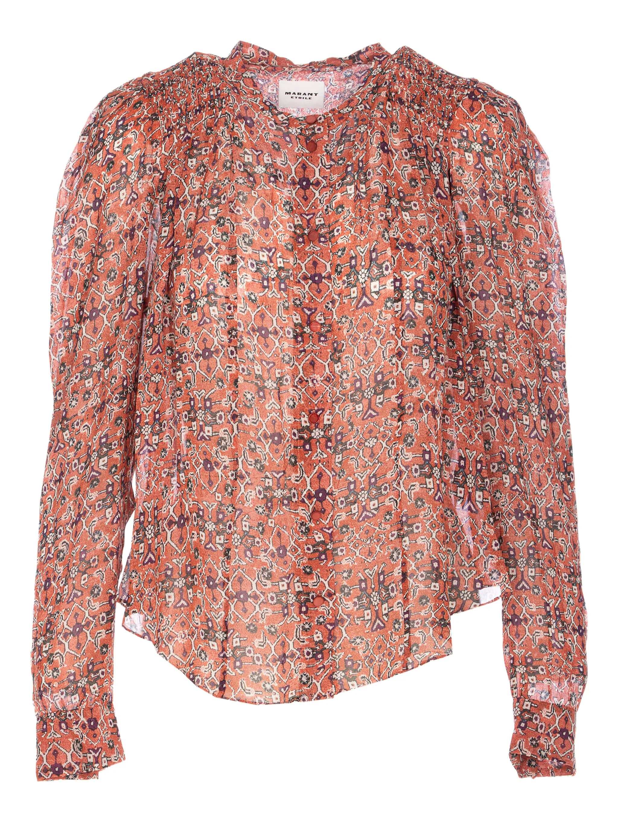 [Marant Etoile] Shirts Long Sleeve FW25 HT0189FAC3J01E
