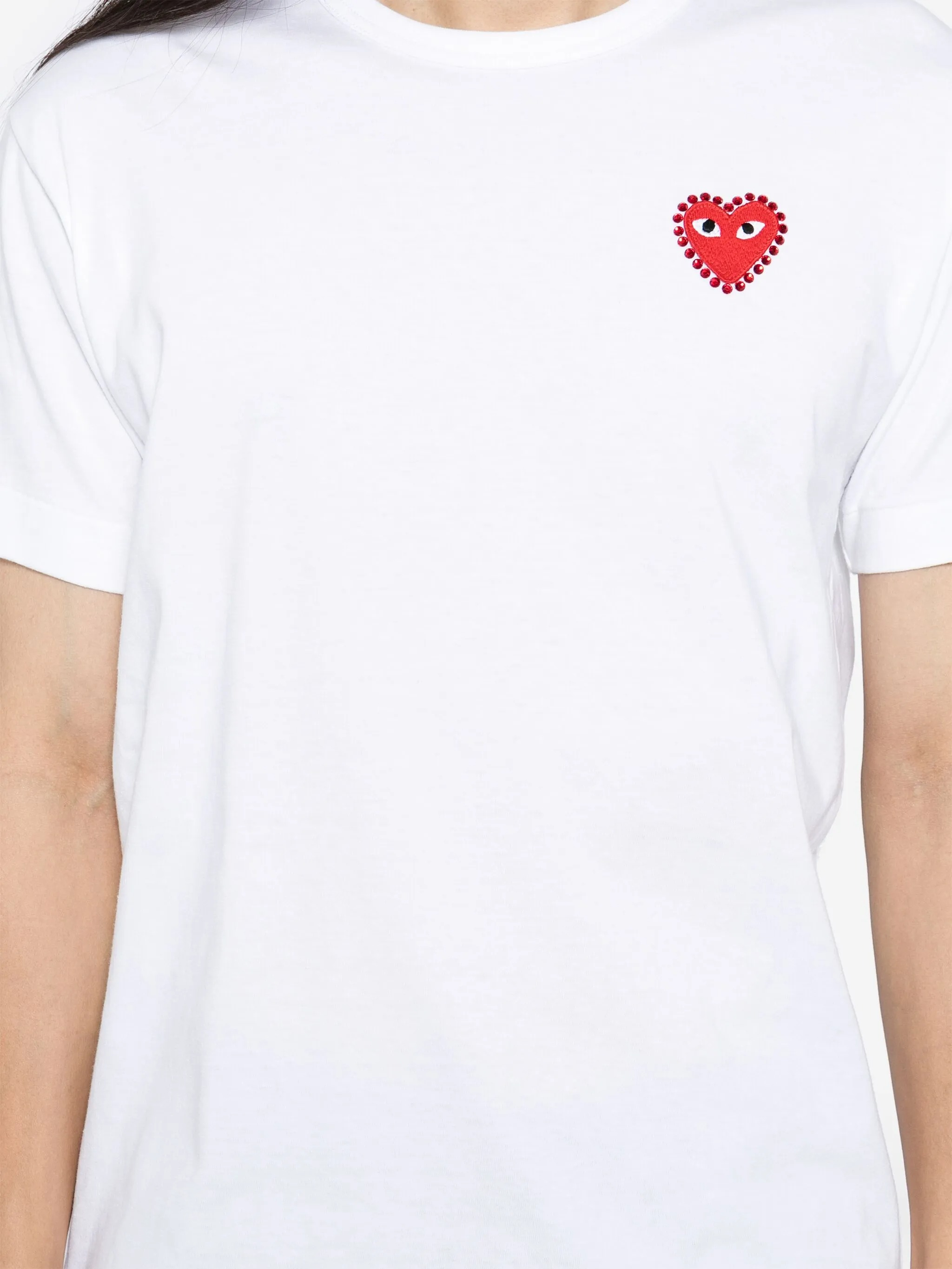 [COMME DES GARCONS PLAY] T-shirts Short Sleeve SS26 AXT801051