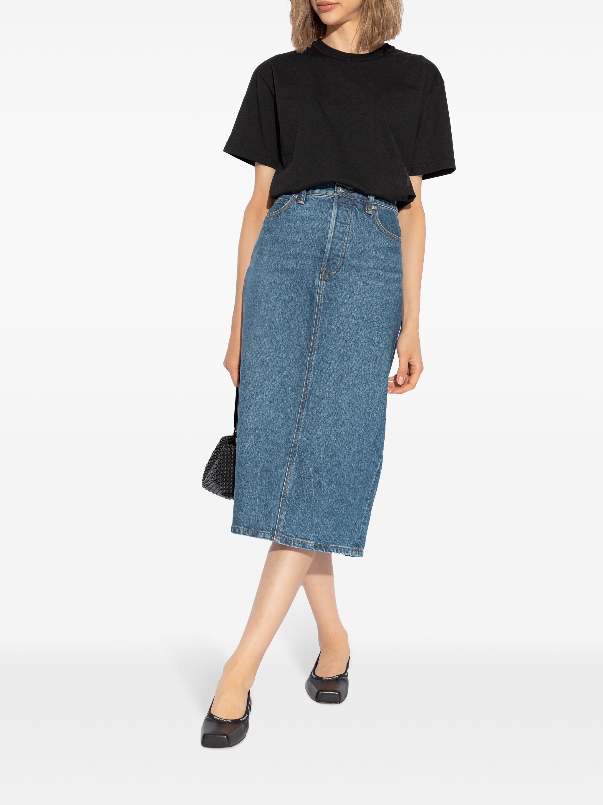 [ALEXANDER WANG] T-shirts Short Sleeve FW25 4CC3241520