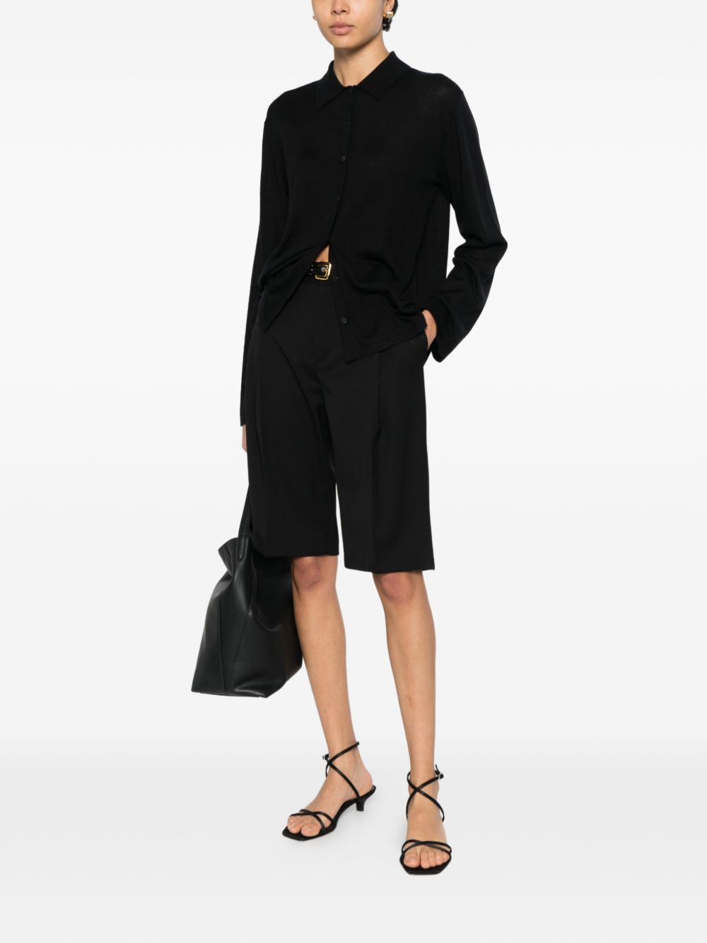 [SOFT GOAT] Shirts Long Sleeve SS26 2476110055BLACK