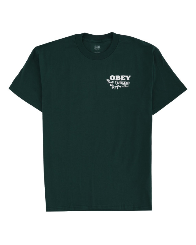 [OBEY] T-shirts Short Sleeve FW25 165264205_RAINFOREST