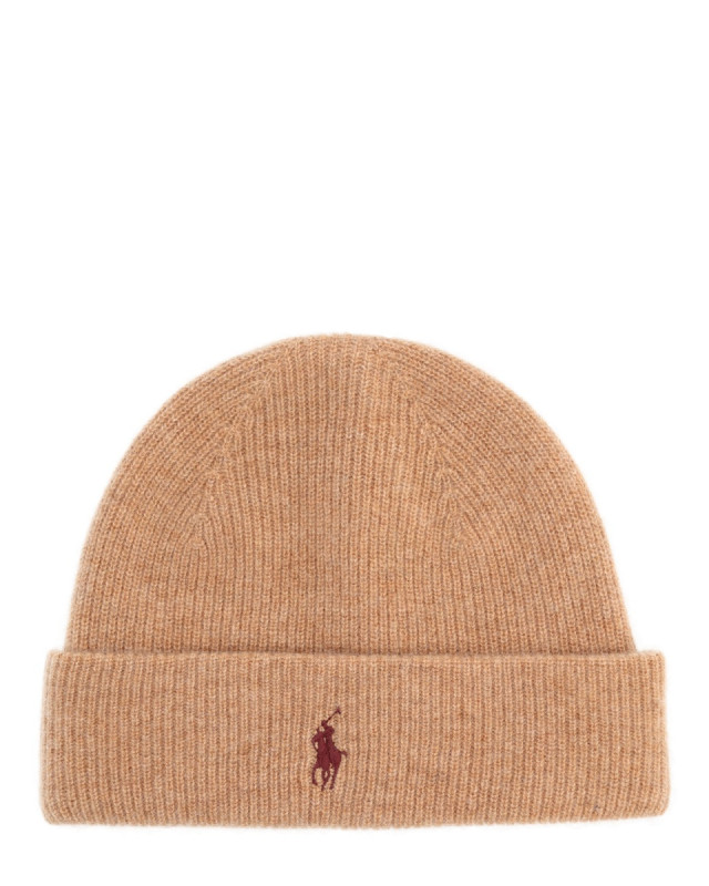 [Polo Ralph Lauren] Beanie FW25 710920660_007BROWNSUGARMELANGE