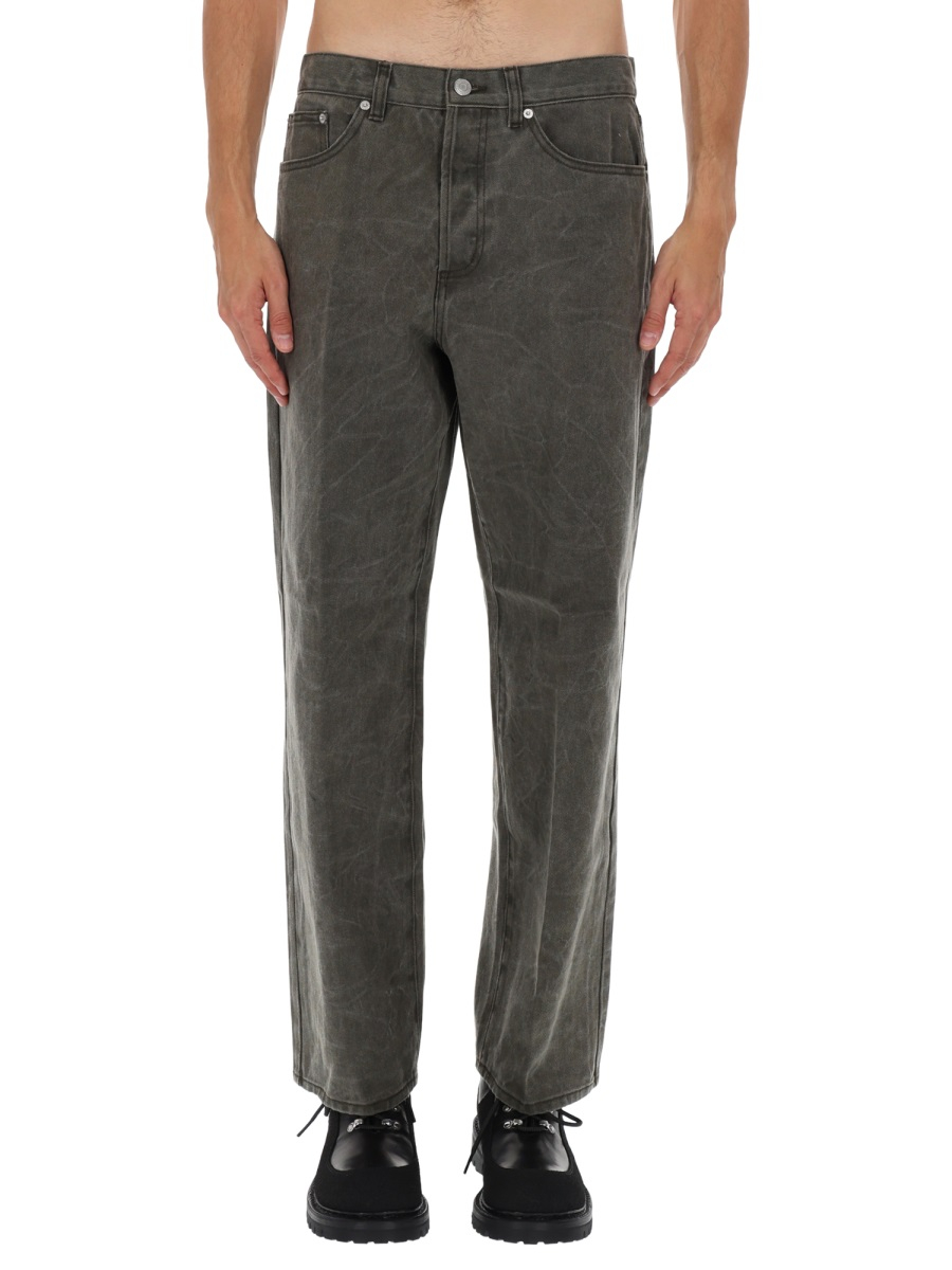 [OBEY] Jeans FW25 142010111_BLACKOLIVEWRINKLEWASH