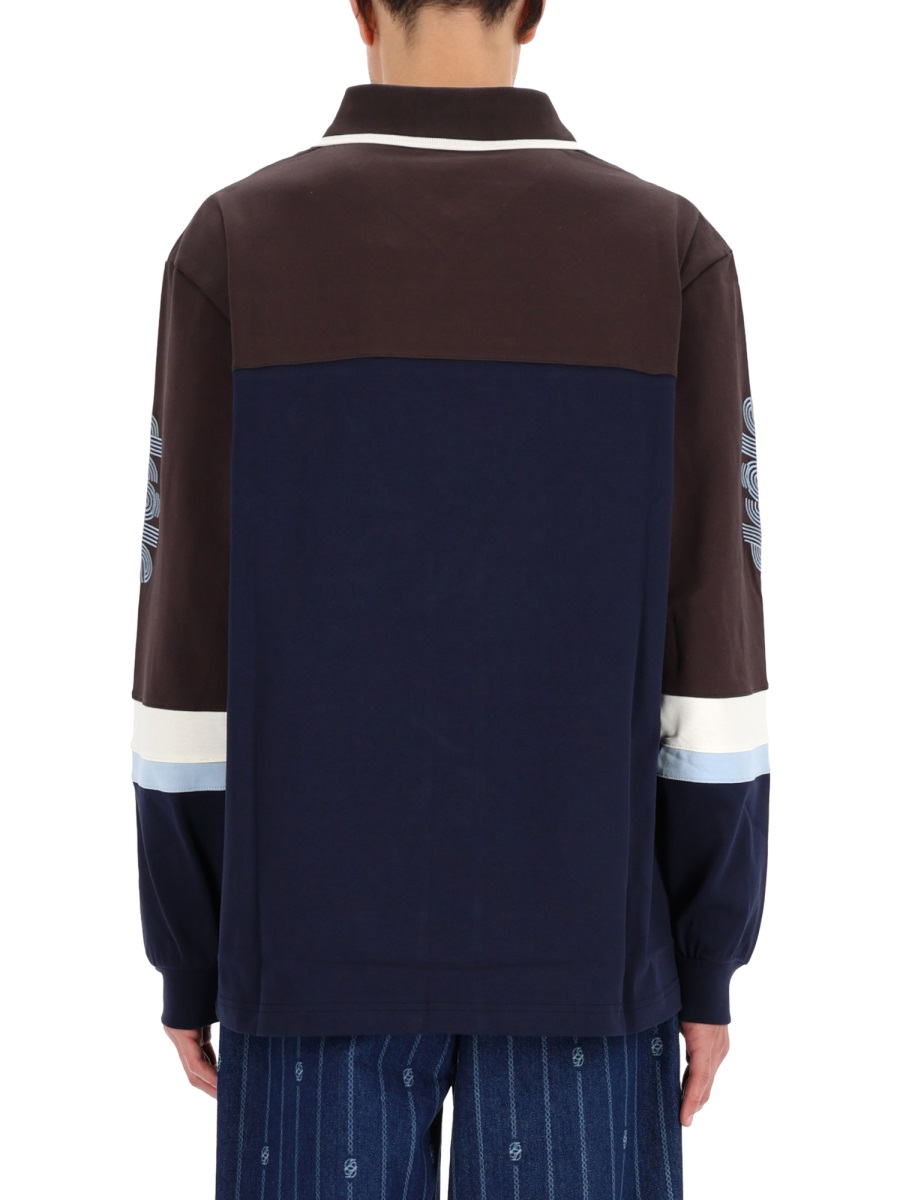 [DROLE DE MONSIEUR] T-shirts Long Sleeve FW25 PL159_CO195NAVY