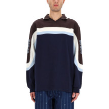 [DROLE DE MONSIEUR] T-shirts Long Sleeve FW25 PL159_CO195NAVY
