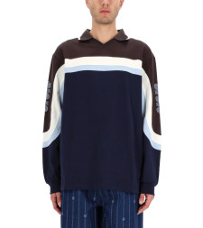 [DROLE DE MONSIEUR] T-shirts Long Sleeve FW25 PL159_CO195NAVY