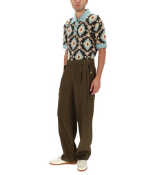 [DROLE DE MONSIEUR] Trousers FW25 BP195_PL144KAKI