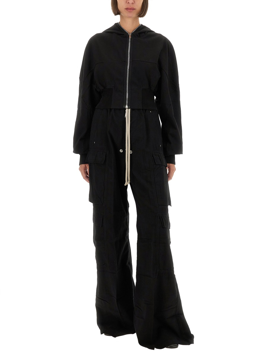 [RICK OWENS DRKSHDW] Trousers FW25 DS02E7324_CFL09
