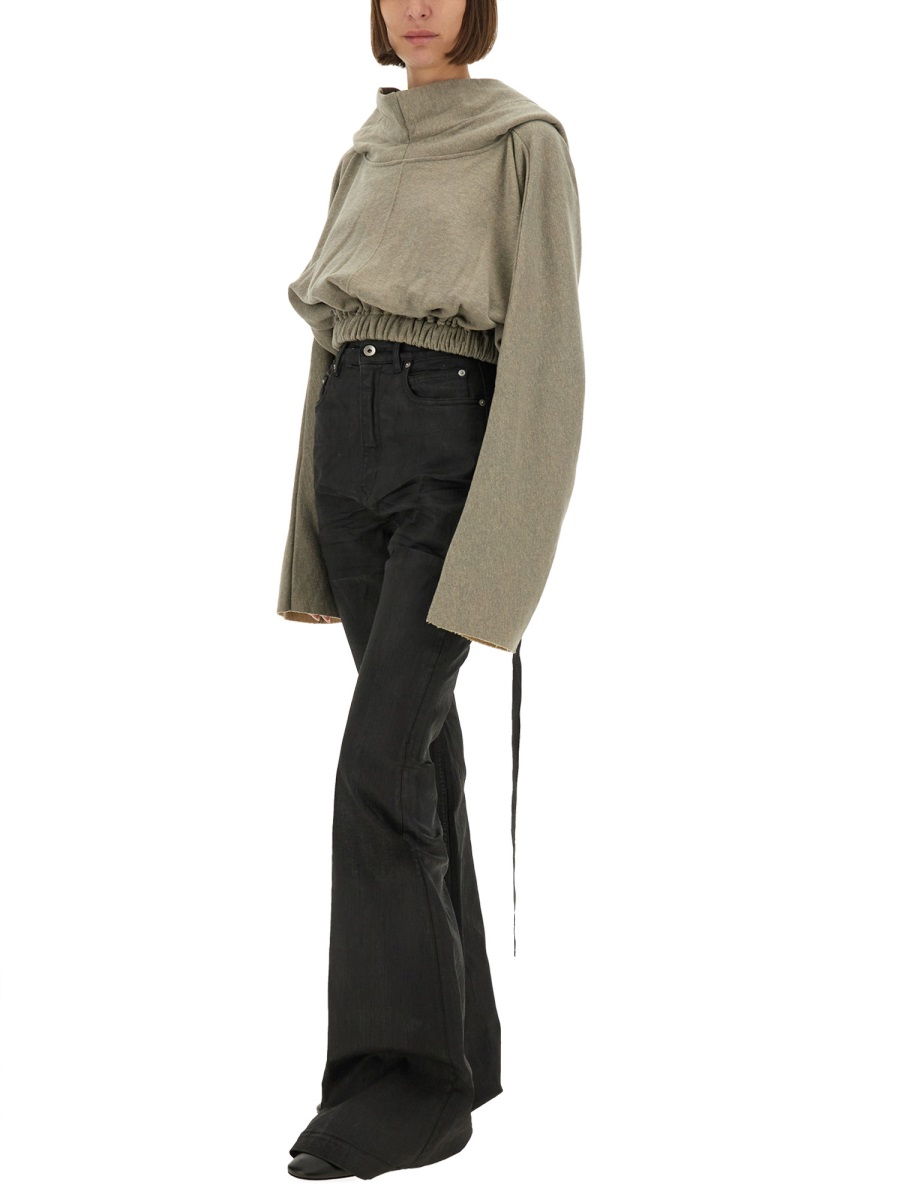 [RICK OWENS DRKSHDW] Hoodie FW25 DS02E7236_FGM178