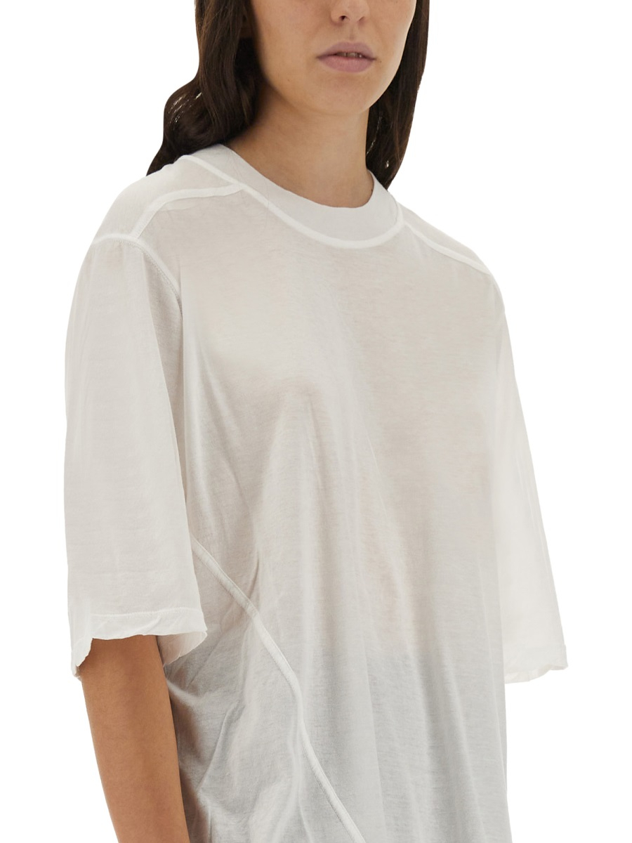 [RICK OWENS DRKSHDW] T-shirts Short Sleeve FW25 DS02E7201_BH11