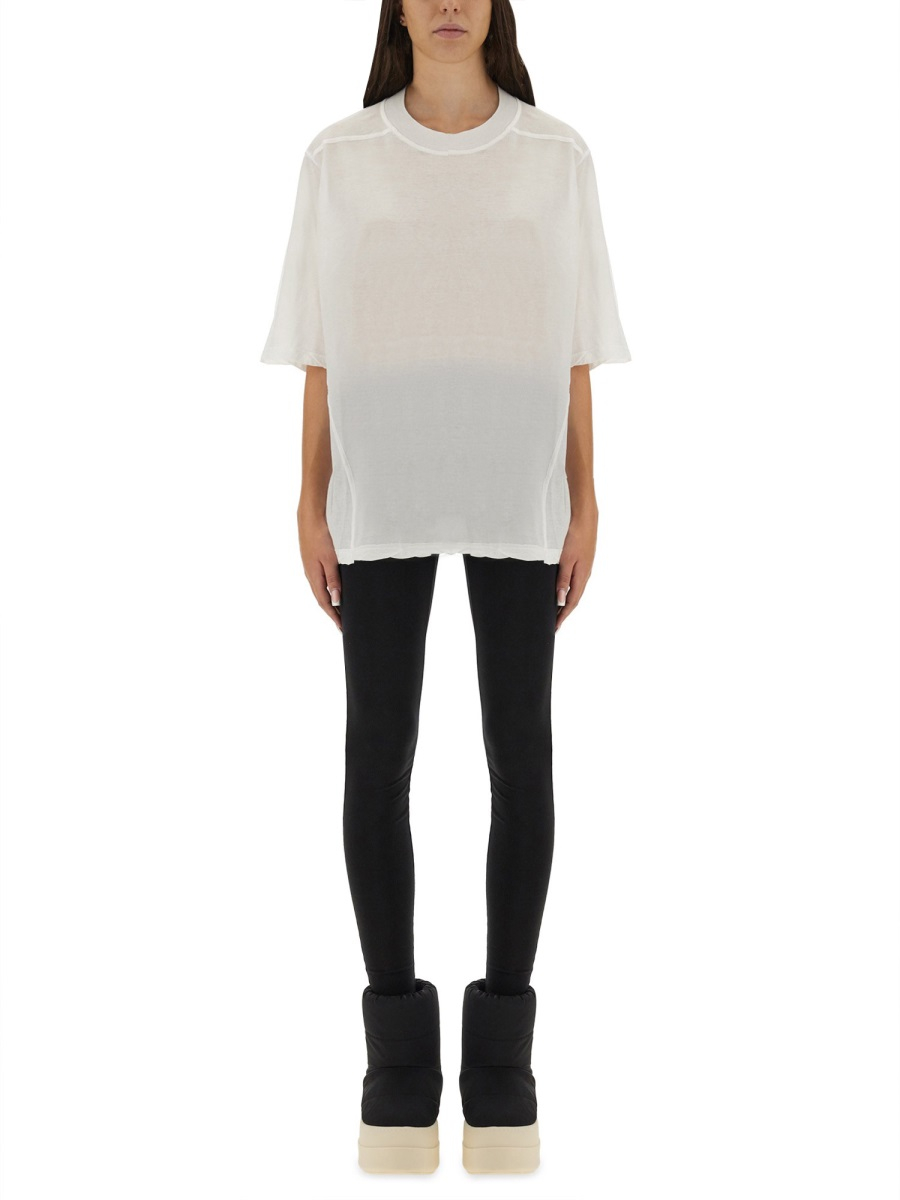 [RICK OWENS DRKSHDW] T-shirts Short Sleeve FW25 DS02E7201_BH11
