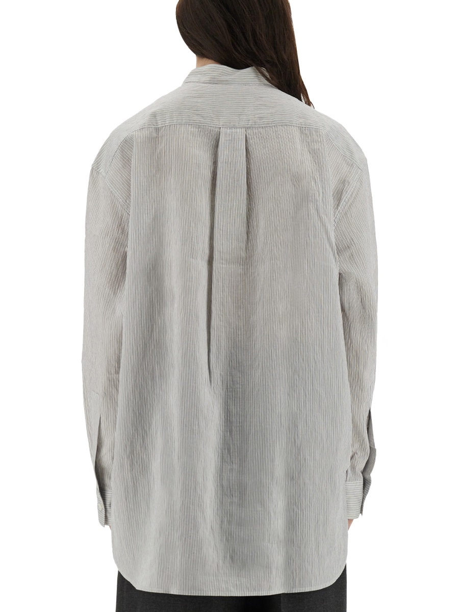 [Studio Nicholson] Shirts Long Sleeve FW25 DILYSSNW-1736_CHALKSTRIPE
