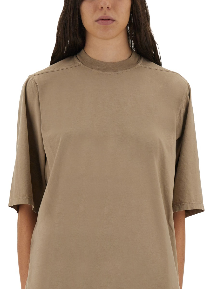 [RICK OWENS DRKSHDW] T-shirts Short Sleeve FW25 DS02E7204_RN88