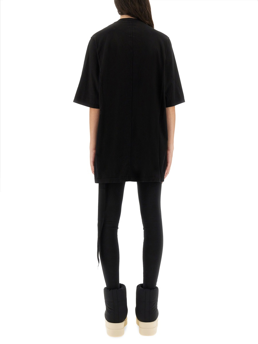 [RICK OWENS DRKSHDW] T-shirts Short Sleeve FW25 DS02E7204_RN09