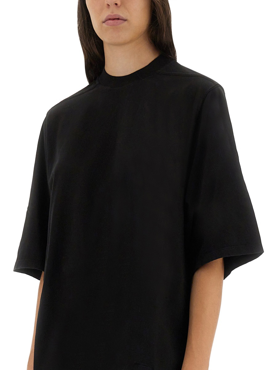 [RICK OWENS DRKSHDW] T-shirts Short Sleeve FW25 DS02E7204_RN09