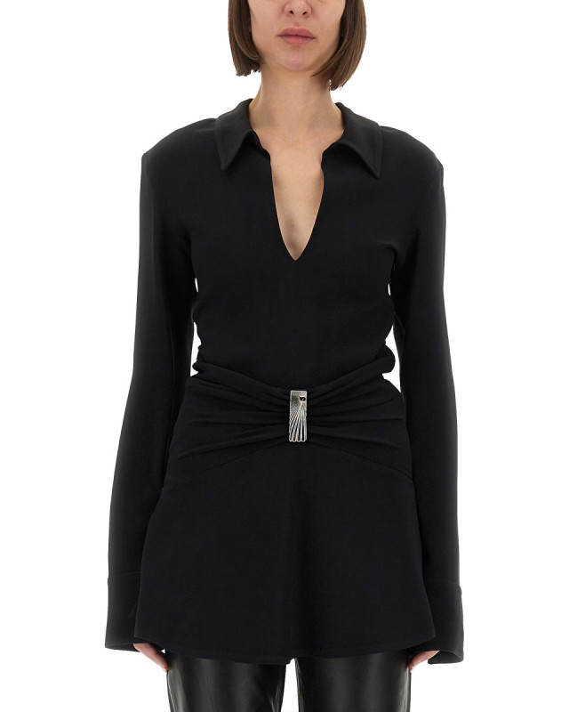 [The Attico] Long sleeve dress FW25 251WCA00449_ACC001AA100
