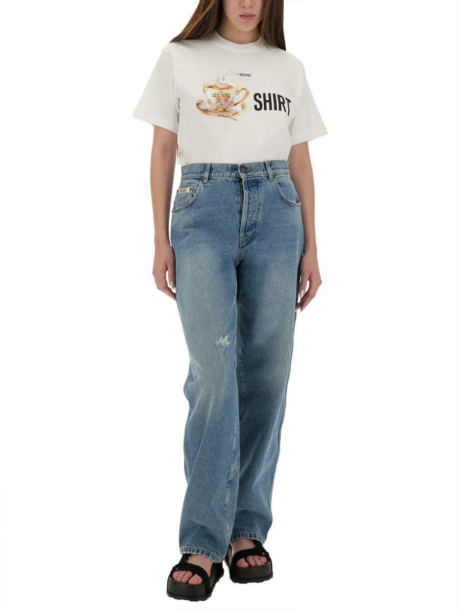 [Moschino] T-shirts Short Sleeve FW25 07225541_1001