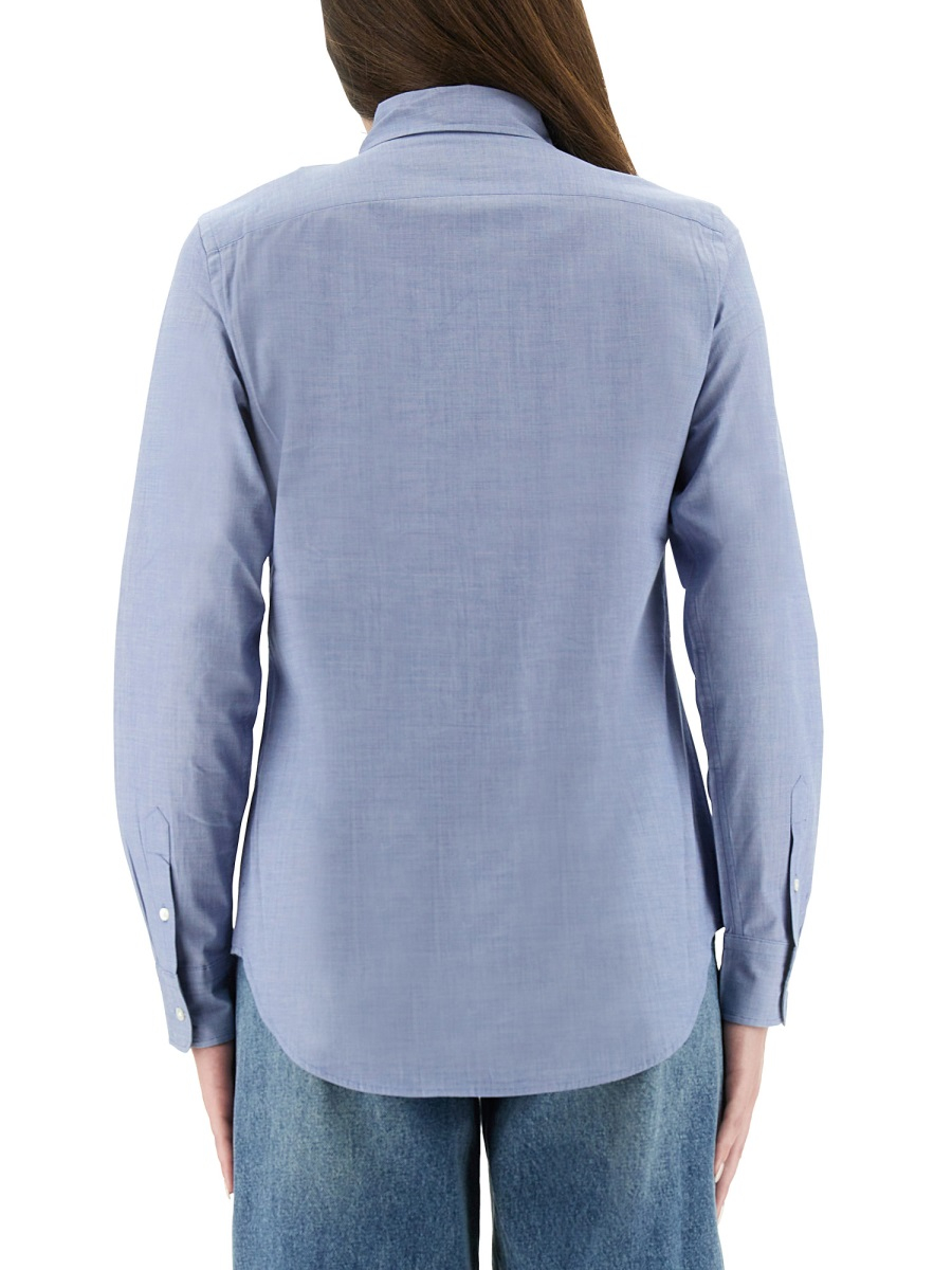 [Polo Ralph Lauren] Shirts Long Sleeve FW25 211941509_004DARKROYAL