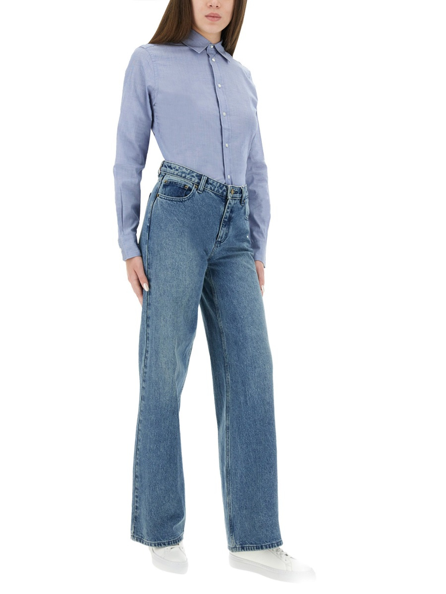 [Polo Ralph Lauren] Shirts Long Sleeve FW25 211941509_004DARKROYAL