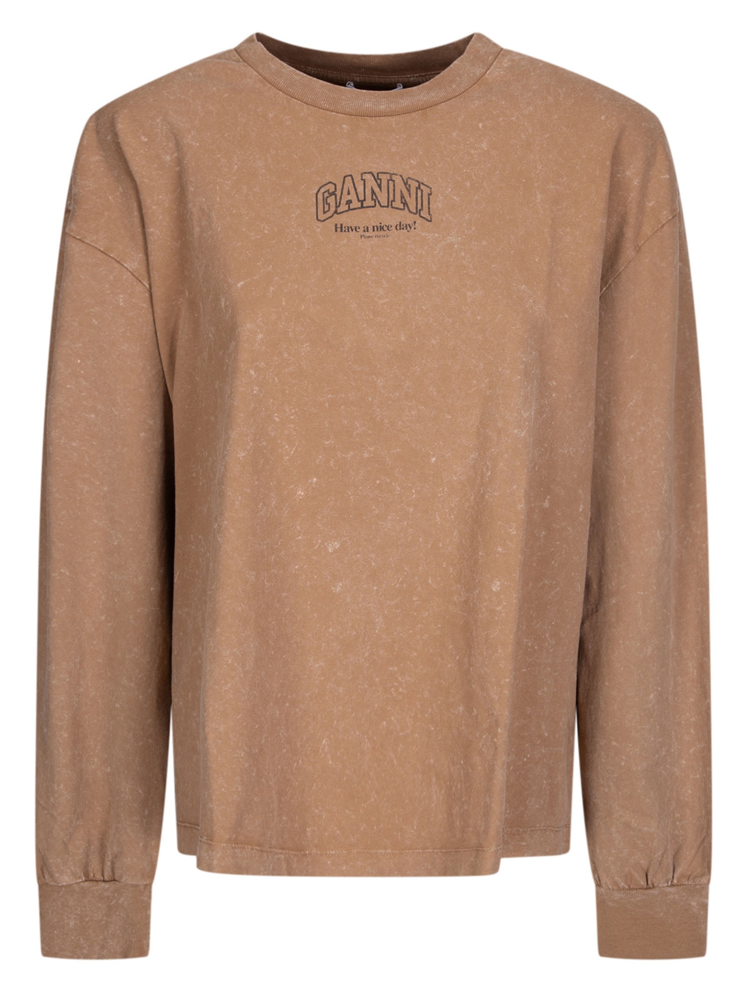 [GANNI] T-shirts Long Sleeve SS26 A1050159 03P