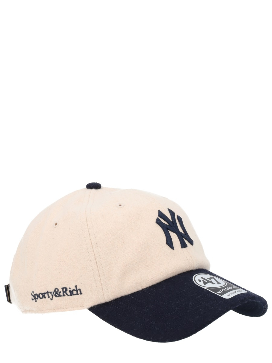 [SPORTY&RICH] Hat FW25 AC060610675WH63_ECRU/DARKNAVY
