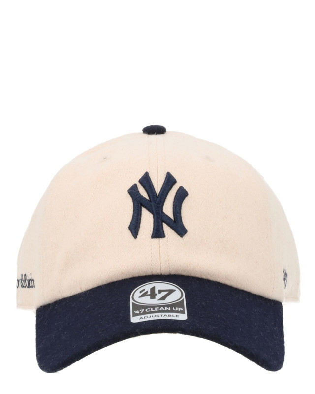 [SPORTY&RICH] Hat FW25 AC060610675WH63_ECRU/DARKNAVY
