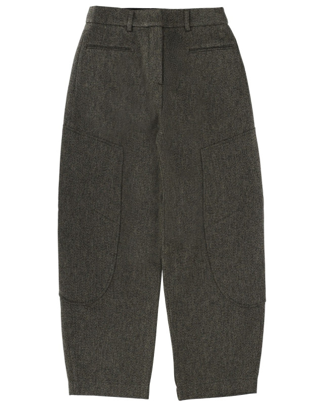 [GANNI] Trousers FW25 W0758_809