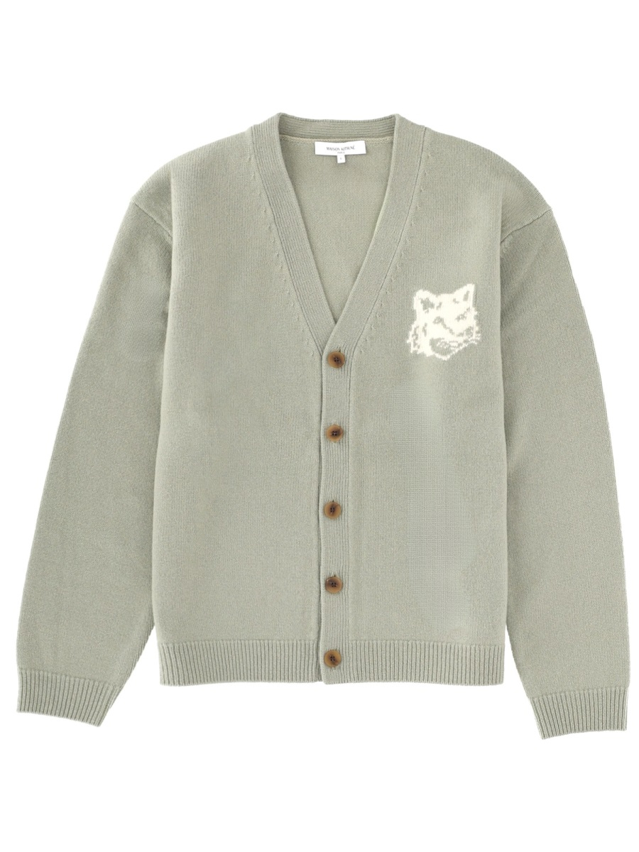 [MAISON KITSUNE] Cardigan FW25 PM00509KM0329_0396