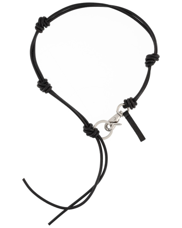 [Our Legacy] Keyring FW25 A4258UB_BLACKLEATHER