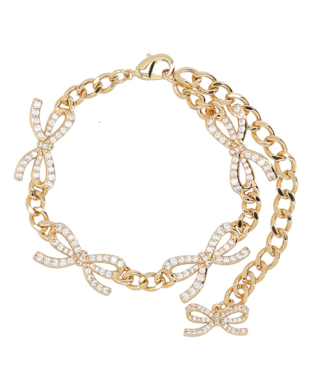 [Self-portrait] Bracelet FW25 AW25-607B-GD_GOLD