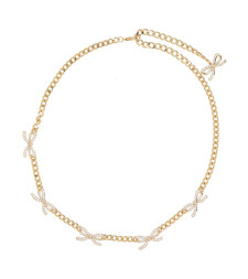 [Self-portrait] Necklace FW25 AW25-607N-GD_GOLD