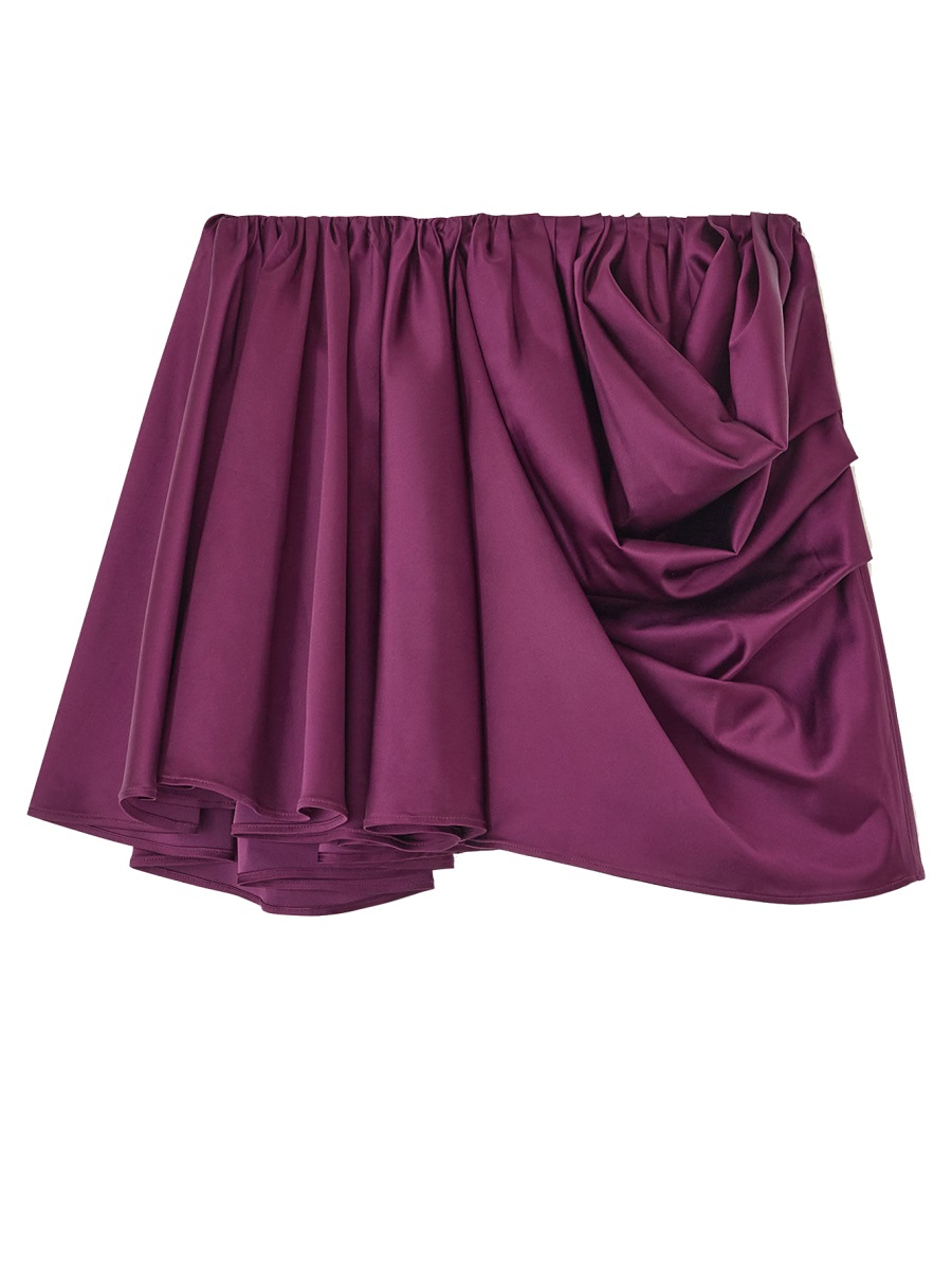 [GANNI] Mini skirt FW25 W1051_07H